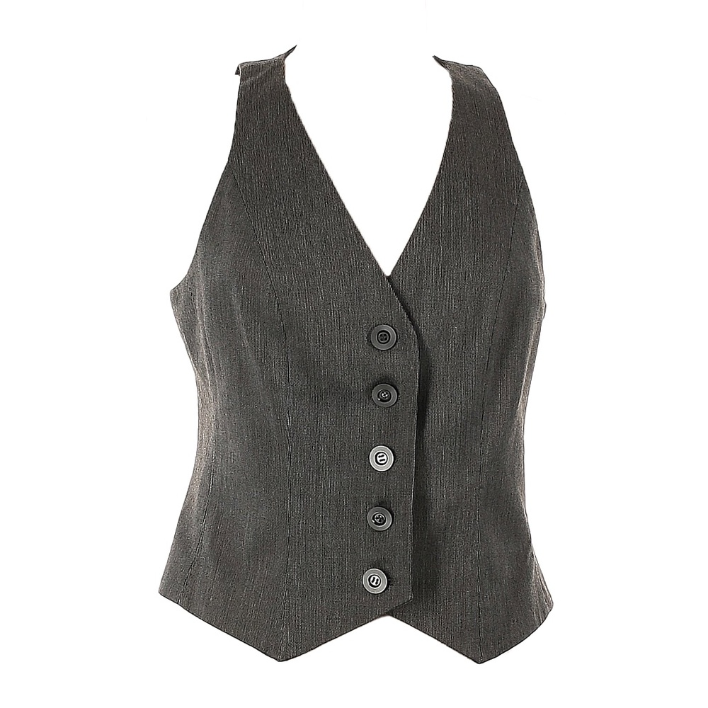 Nine West Gray Tuxedo Vest